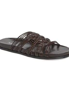 Jeffrey Campbell Intwined Slide Sandal in Black. Sz: 9